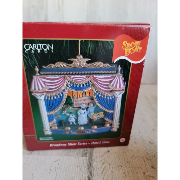 Carlton cards 2000 Broadway show boat series vintage ornament Xmas - Picture 7 of 7